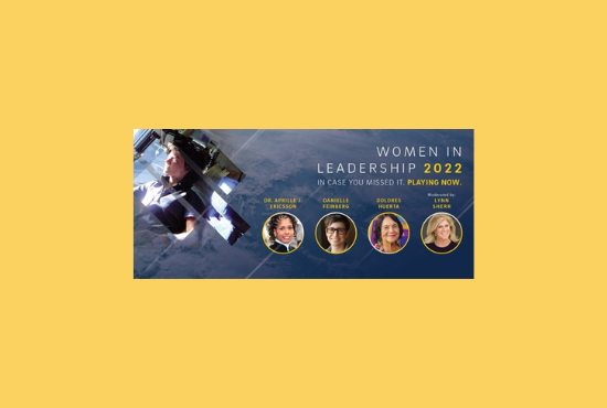 Women in Leadership 2022 Graphic